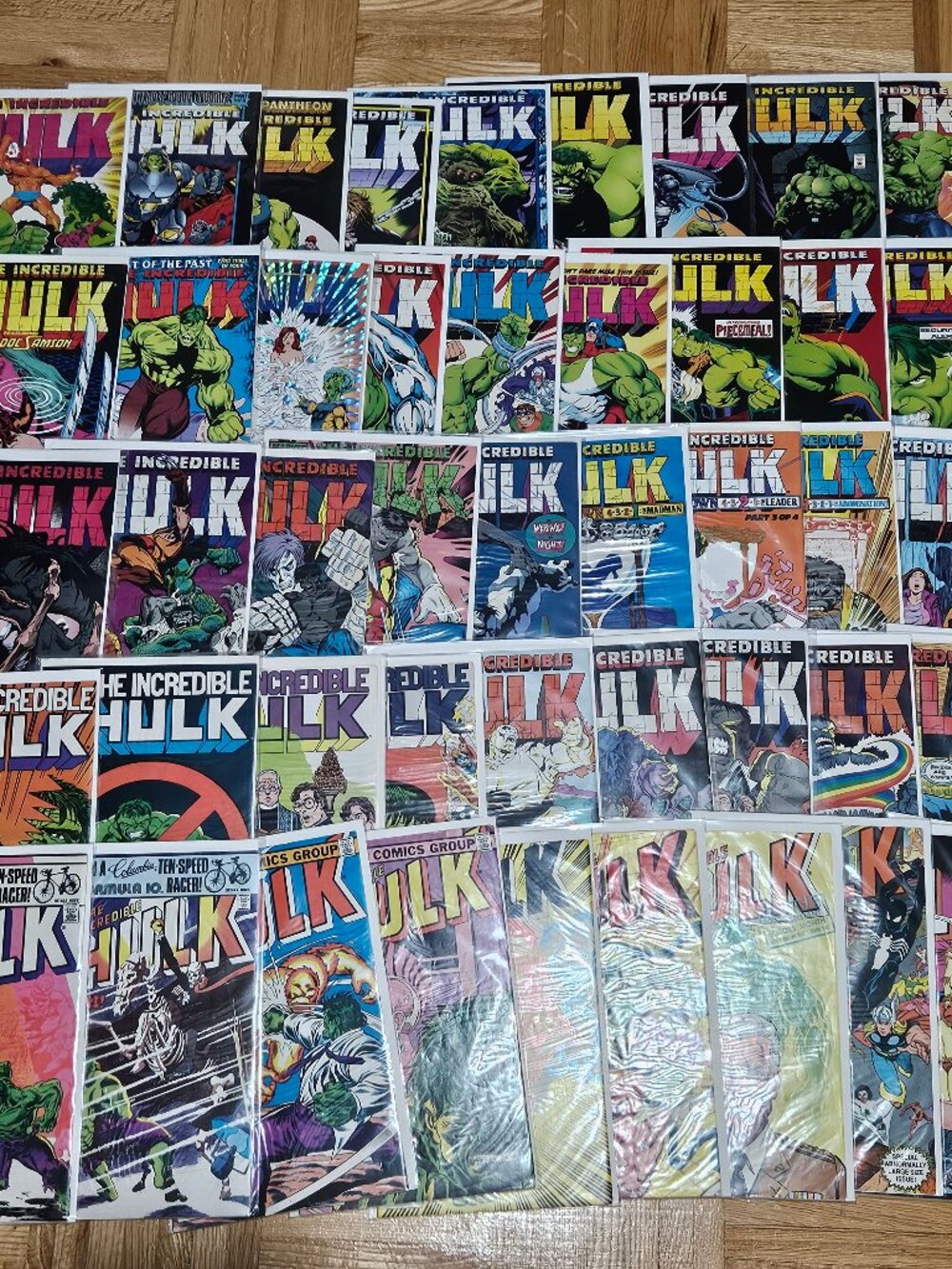 Incredible Hulk Lot of 50 Comic Books Issues #267-433 Marvel Comics
